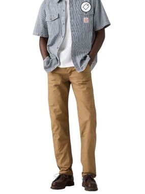 Levi’s 511 Slim Fit Khaki Chino Pants Men’s 36x32 Beige Stretch Cotton Casual